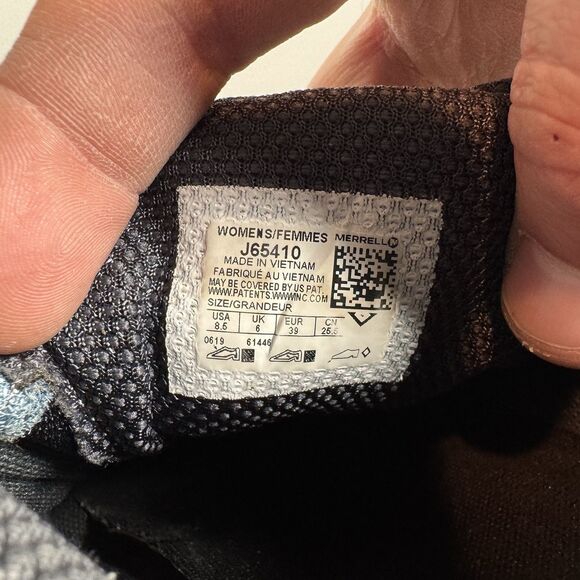 Merrell Siren Edge Q2 Hiking Shoes Women 8.5 Blue J65410‎ Lace Up Low Top - Picture 8 of 8